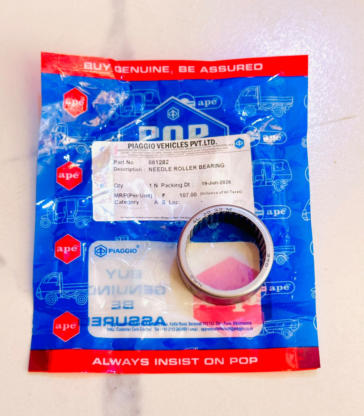 NEEDLE ROLLER BEARING 661282
